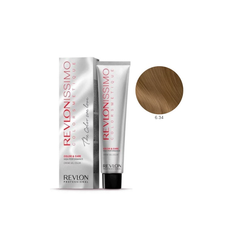 Revlon Colorsmetique farba 6.34 ciemny miedziany złoty blond 60 ml
