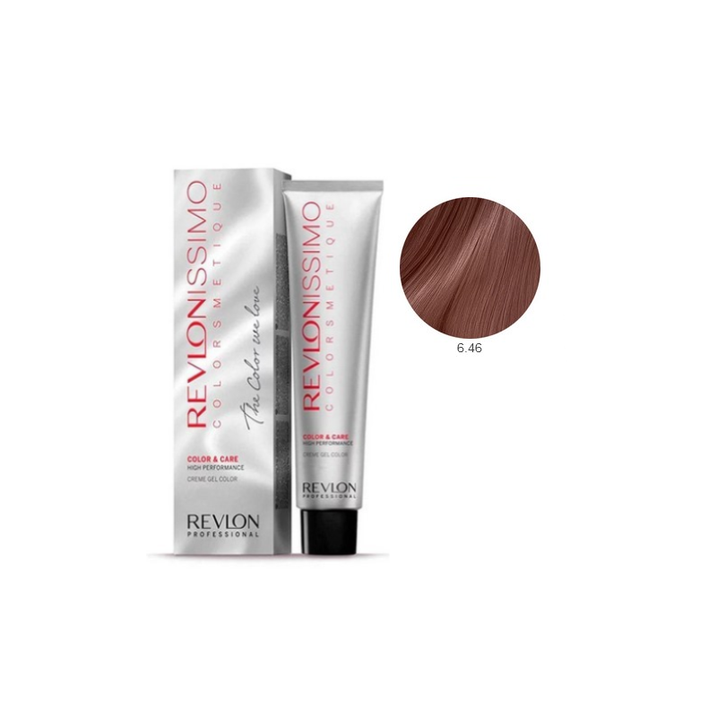 Revlon Colorsmetique farba 6.46 ciemny miedziany czerwony blond 60 ml