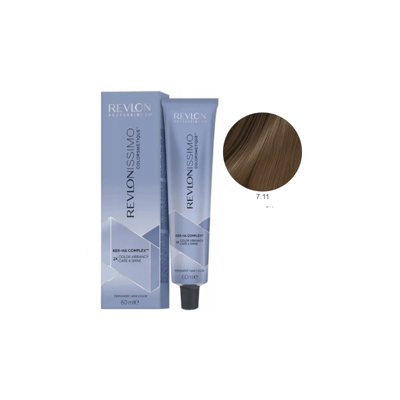 Revlon Colorsmetique farba 7.11 średni popielaty blond intensywny 60 ml