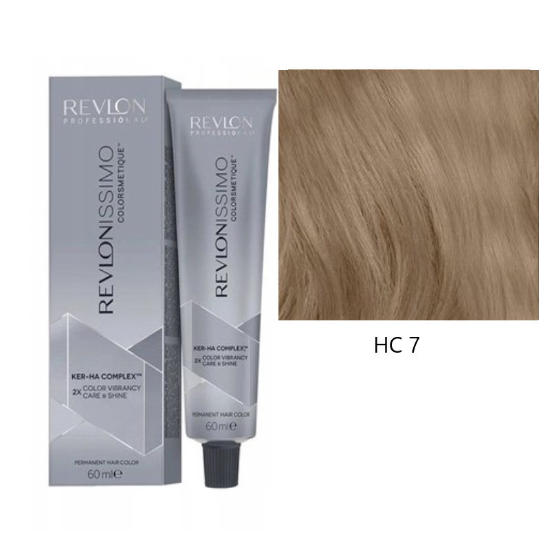 Revlon High Coverage 7 średni blond farba do siwych włosów 60ml