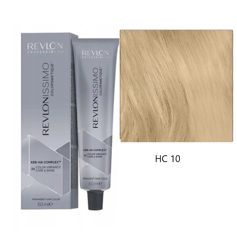 Revlon High Coverage 10 bardzo jasny blond farba do siwych włosów 60ml