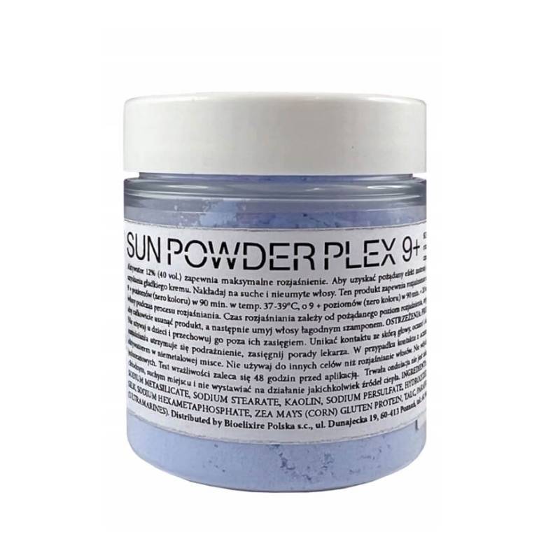 Bioelixire Sun Powder Plex 9+ Rozjaśniacz do włosów 50g