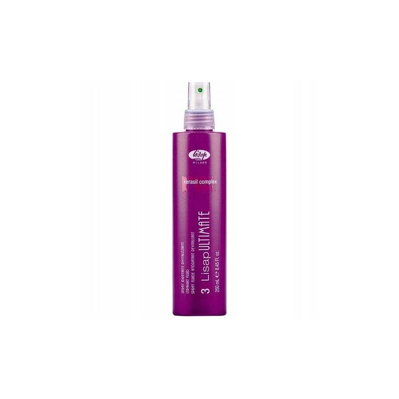 Lisap Ultimate Kerasil Comlex Ultimate 3 Straight Fluid Spray Prostujący Włosy z Keratyną 250ml