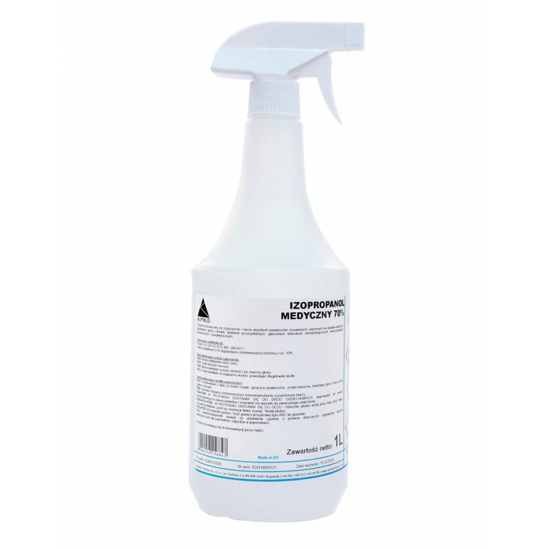 Alkohol Izopropanol Medyczny 70% 1l