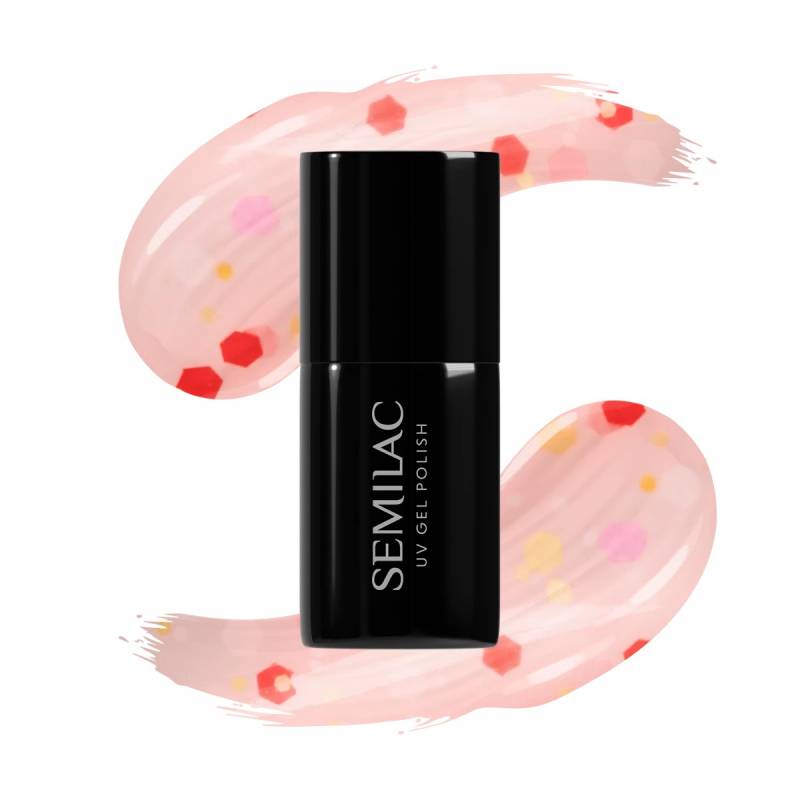 Semilac lakier Hybrydowy 932 Confetti Dance 7 ml