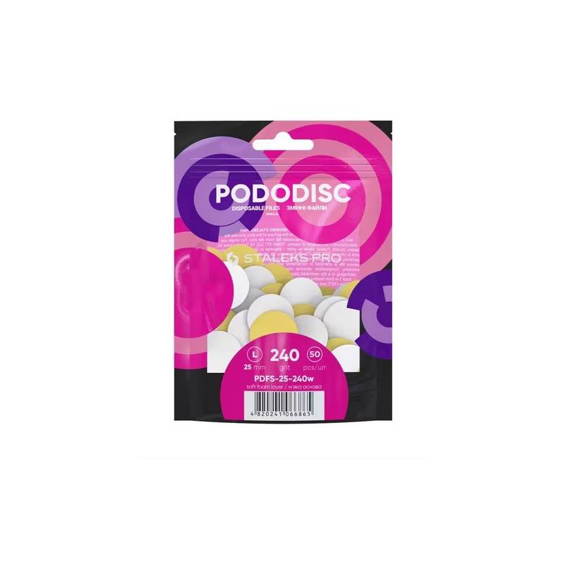 STALEKS PRO Nakładki PODODISC L 240 50 SZT