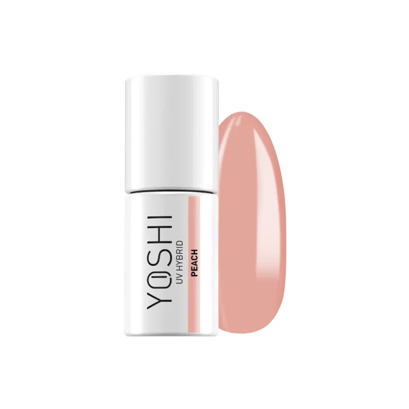 Yoshi 001Lakier Hybrydowy UV LED French Peach 6 ml