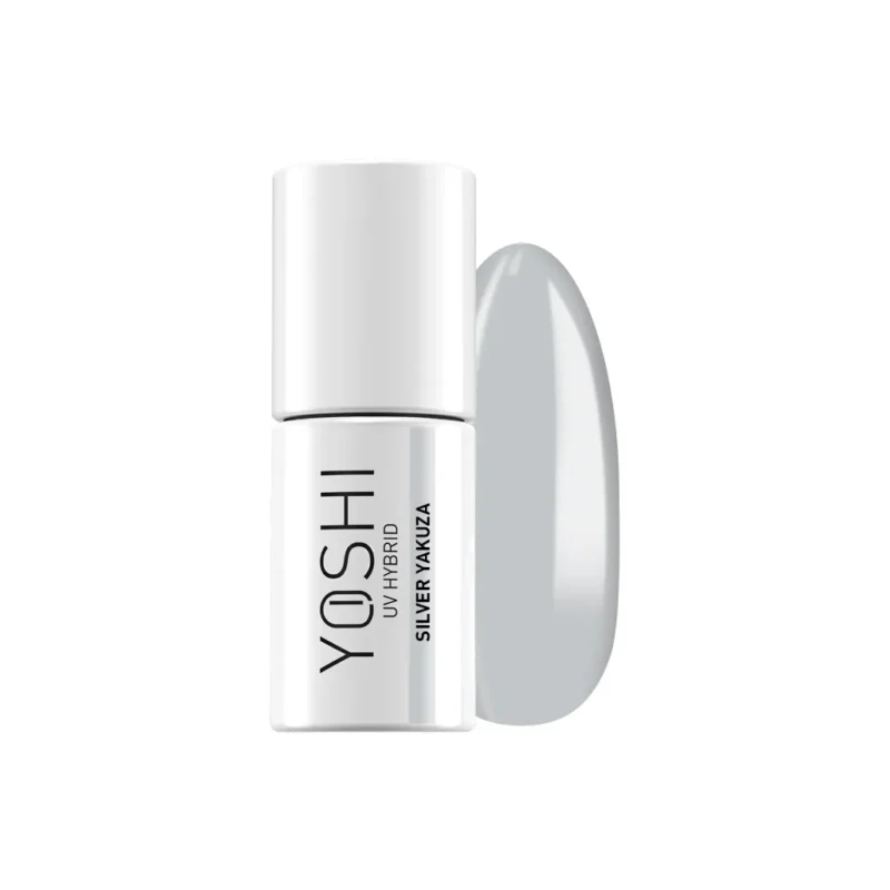 Yoshi 103 Lakier Hybrydowy UV Hybrid Silver Yakuza 6 ml