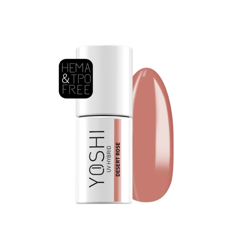 Yoshi 132 Lakier Hybrydowy UV LED Desert Rose 6 ml