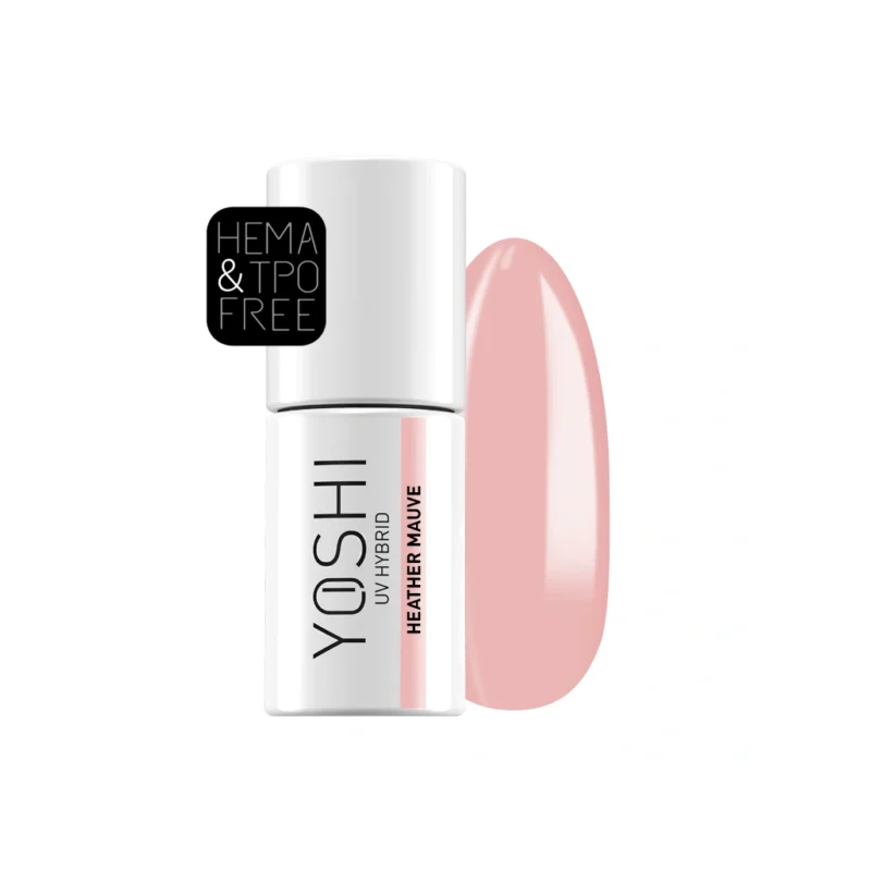 Yoshi 131 Lakier Hybrydowy UV LED Heather Mauve 6 ml