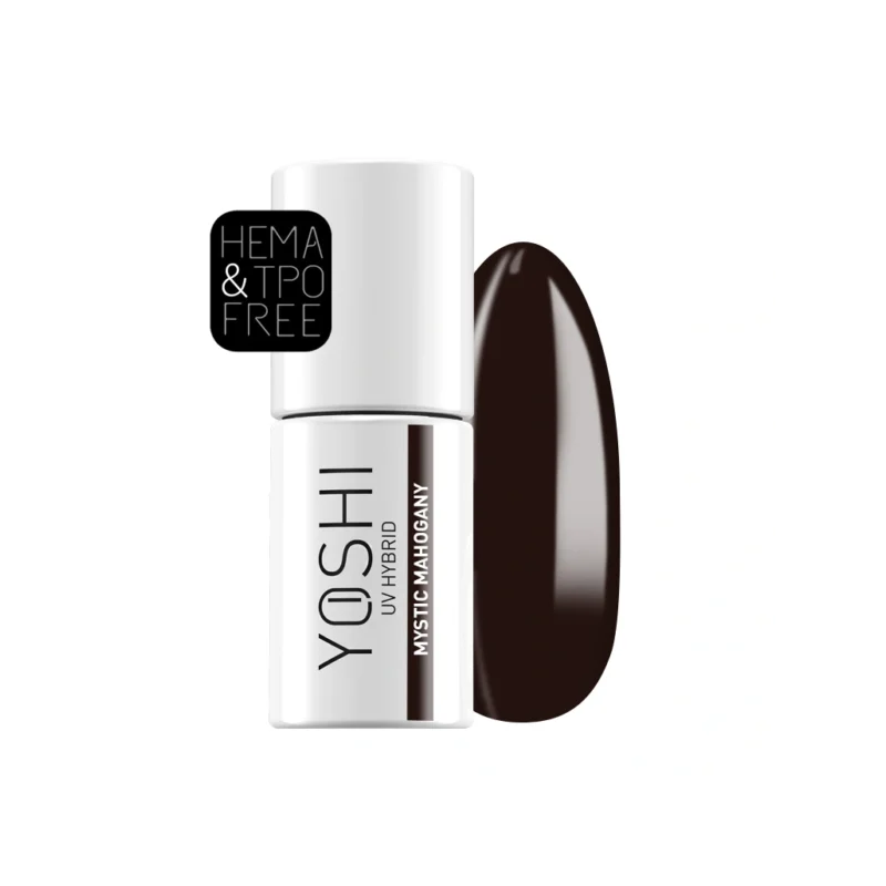 Yoshi 137 Lakier Hybrydowy UV LED Mystic Mahogany 6 ml