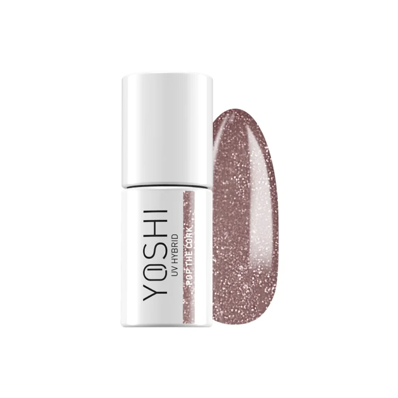Yoshi 141 Lakier Hybrydowy UV LED Pop The Cork 6 ml