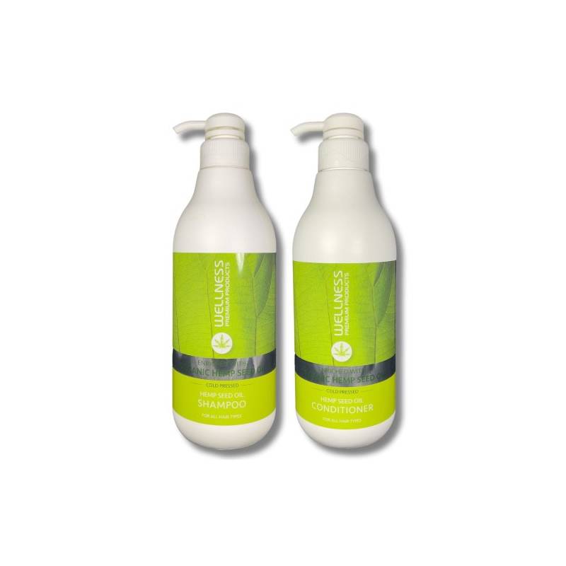 Wellness Premium zestaw wzmacniający włosy szampon 1000ml odżywka 1000ml