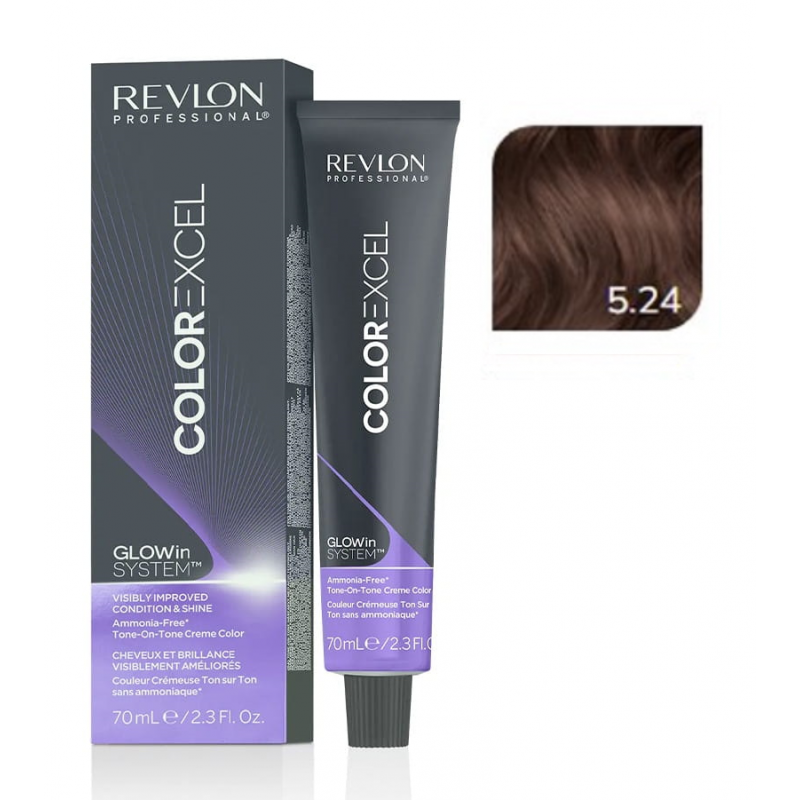 Revlon Color Excel ton w ton 5.24 farba do włosów koloryzacja 70ml