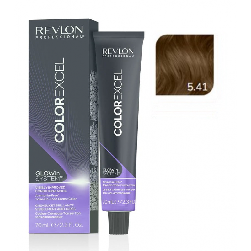 Revlon Color Excel ton w ton 5.41 farba do włosów koloryzacja 70ml