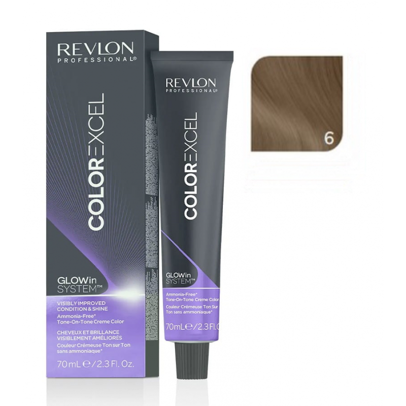 Revlon Color Excel ton w ton 6 farba do włosów koloryzacja 70ml