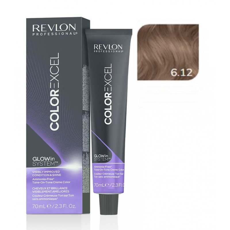 Revlon Color Excel ton w ton 6.12 farba do włosów koloryzacja 70ml
