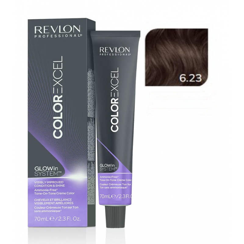 Revlon Color Excel ton w ton 6.23 farba do włosów koloryzacja 70ml