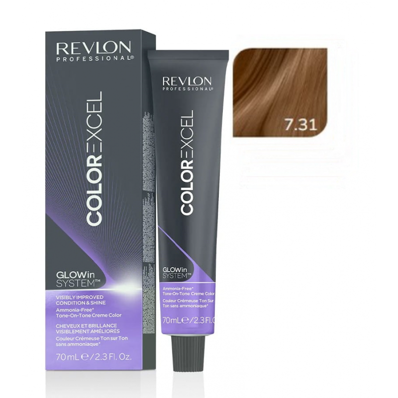 Revlon Color Excel ton w ton 7.31 farba do włosów 70ml