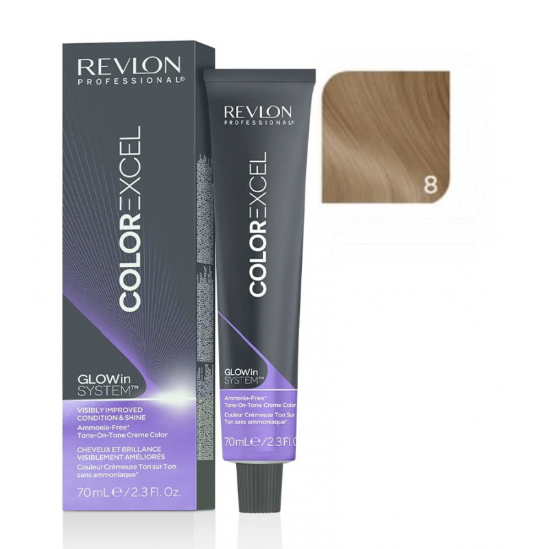 Revlon Color Excel ton w ton 8 farba do włosów 70ml