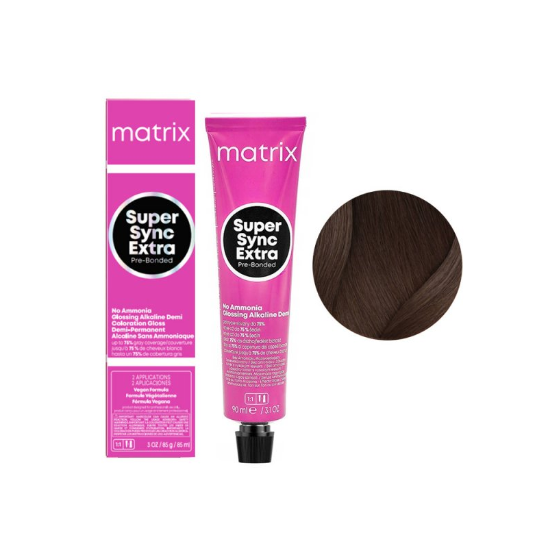 Matrix Super Sync Extra 6 NNA Pre-Bonded, krem do koloryzacji ton w ton 90ml