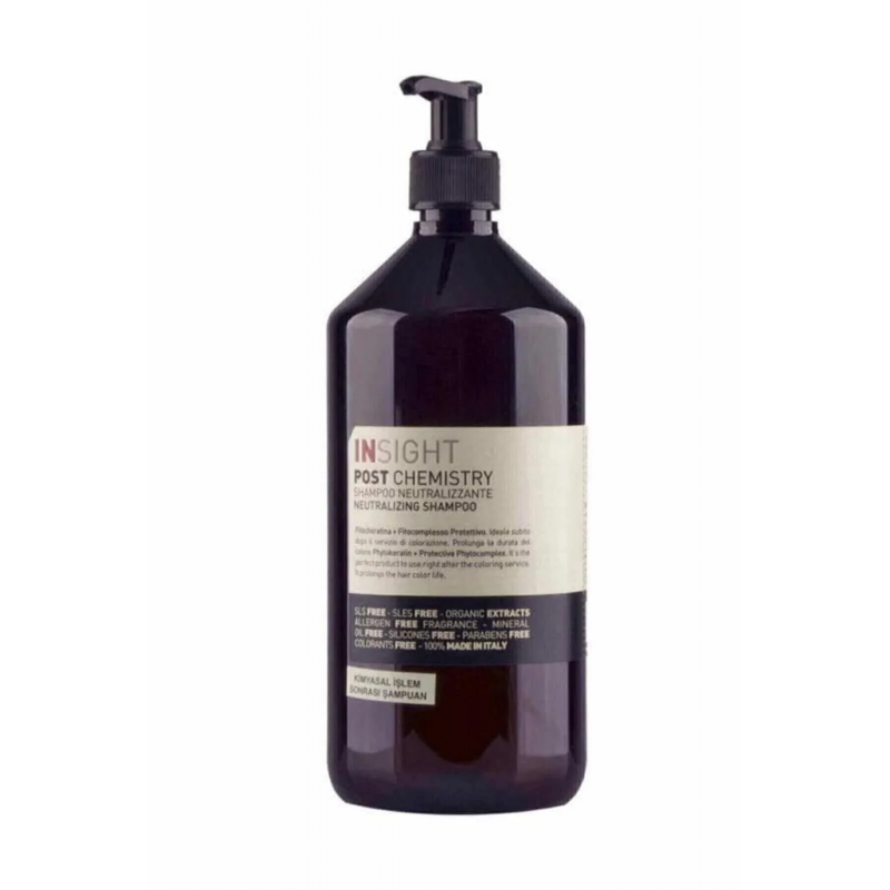 Insight POST CHEMISTRY SZAMPON po zabiegach 900 ml