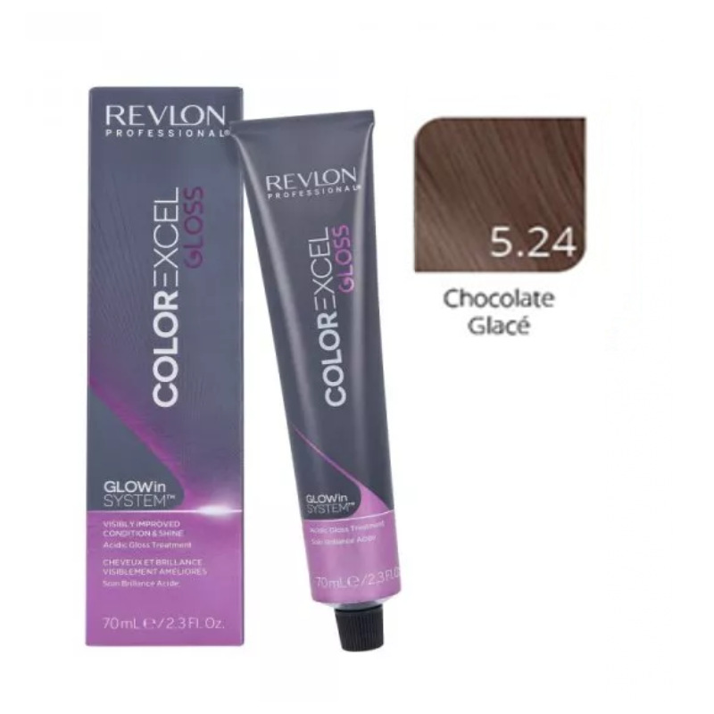 Revlon Color Excel Gloss 5.24 kremowa farba do włosów bez amoniaku 70ml
