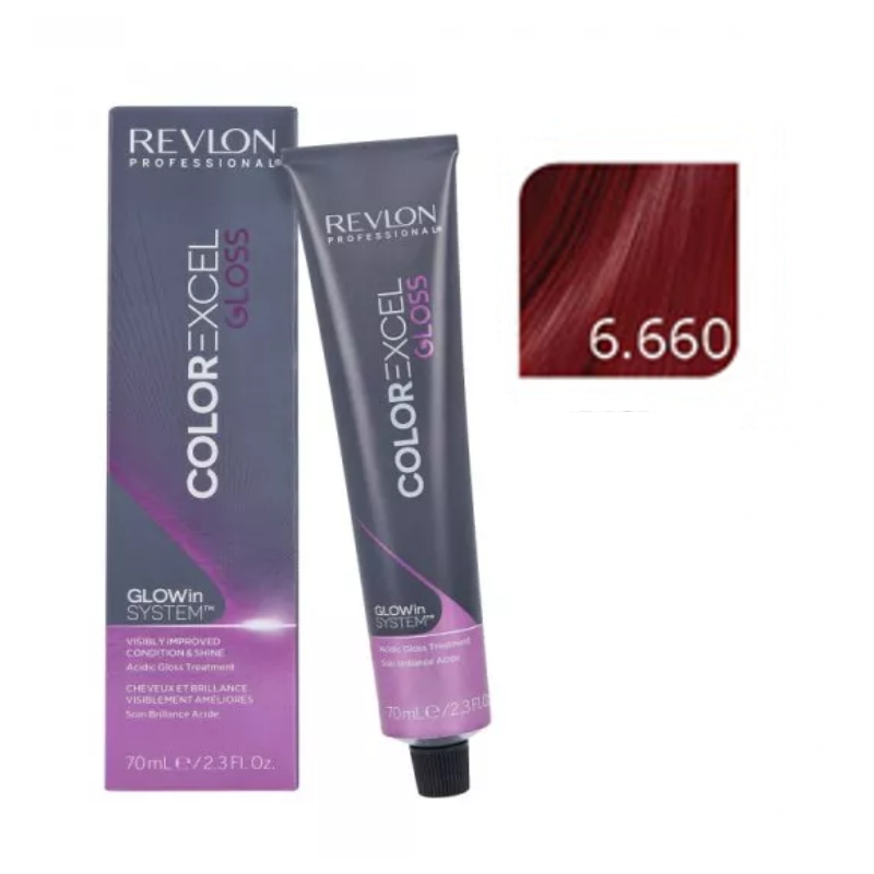 Revlon Color Excel Gloss 6.660 kremowa farba do włosów bez amoniaku 70ml