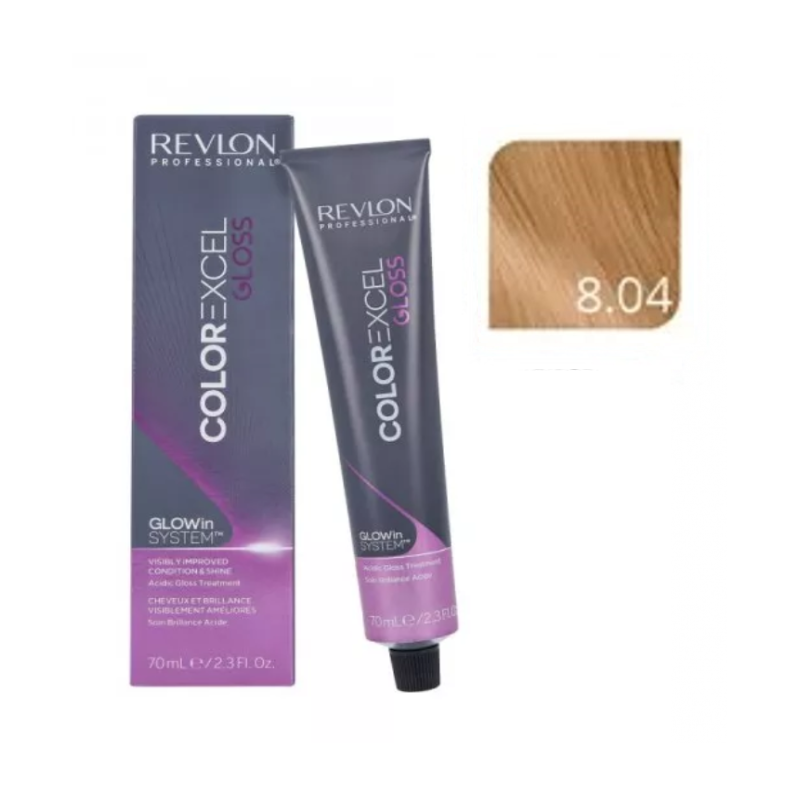 Revlon Color Excel Gloss 8.04 kremowa farba do włosów bez amoniaku 70ml