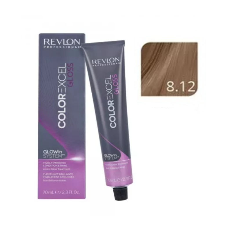 Revlon Color Excel Gloss 8.12 kremowa farba do włosów bez amoniaku 70ml