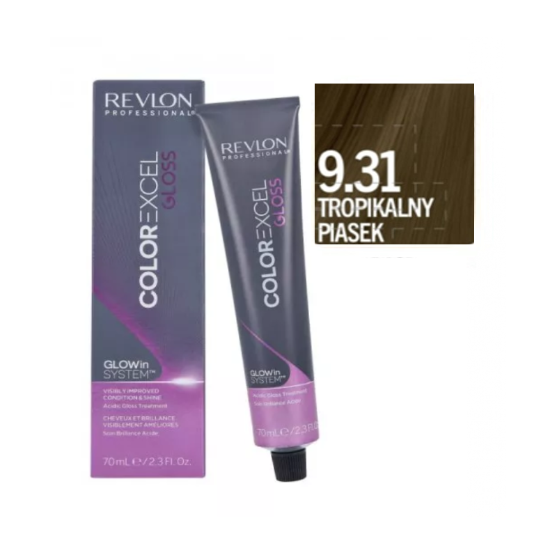 Revlon Color Excel Gloss 9.31 kremowa farba do włosów bez amoniaku 70ml
