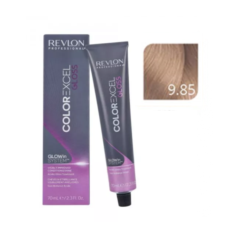Revlon Color Excel Gloss 9.85 kremowa farba do włosów bez amoniaku 70ml