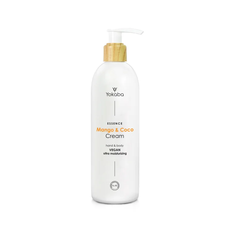 Yokaba Mango&Coco Professional krem to doskonały wybór do pielęgnacji skóry dłoni 240 ml