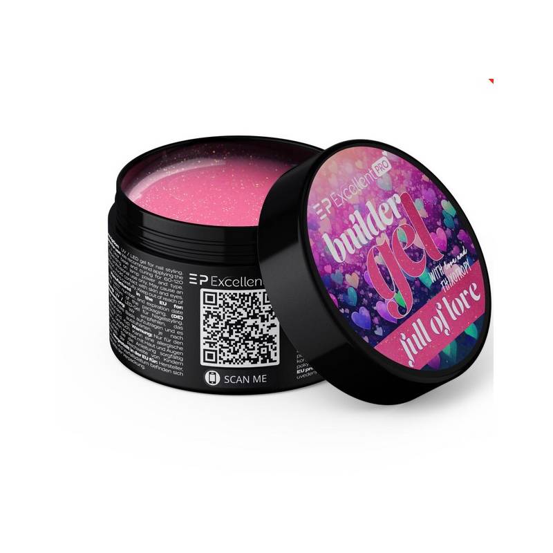 Excellent PRO Thixotropy gel with effect Full Of Love 50g