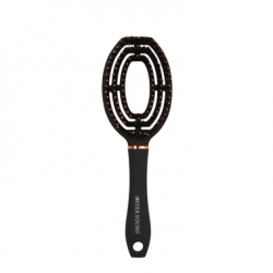 Coco Hair Brush szczotka do włosów z włosiem dzika Black