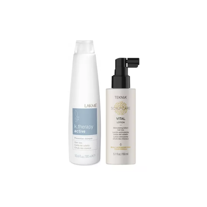 Lakme zestaw zapobiegający wypadaniu szampon 300 ml + lotion 150 ml