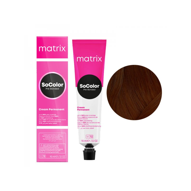 Matrix SoColor 5 M farba do włosów z technologią Pre-Bonded 90ml