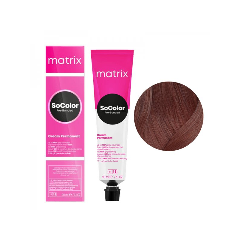 Matrix SoColor 6 M farba do włosów z technologią Pre-Bonded 90ml