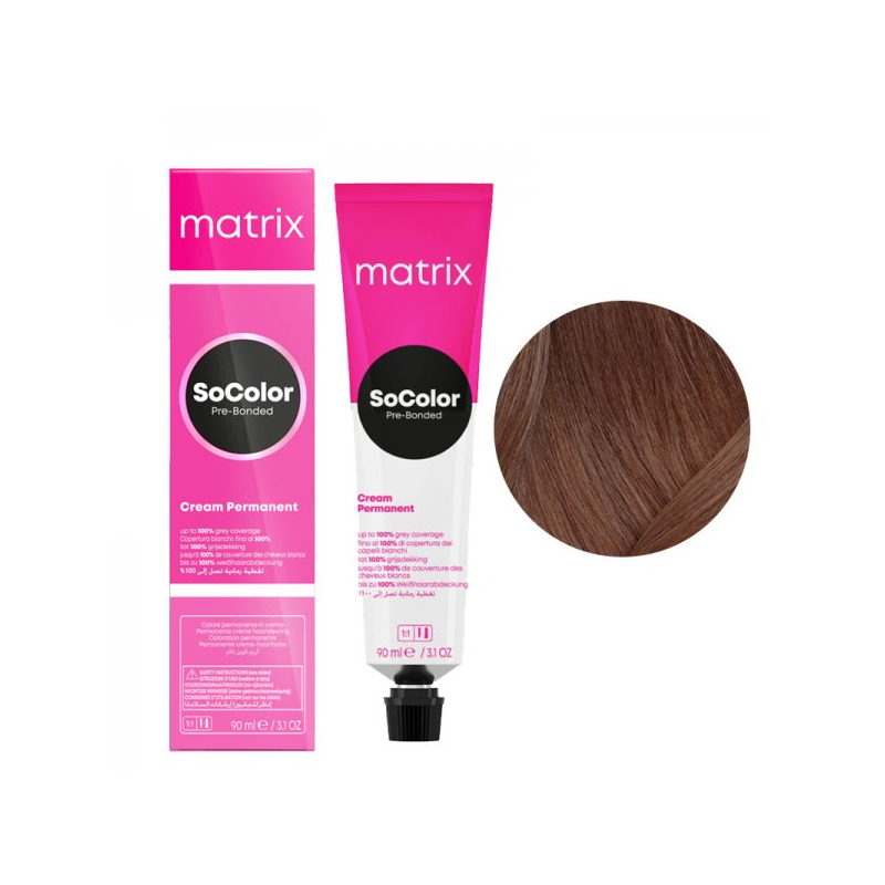 Matrix SoColor 6 MM farba do włosów z technologią Pre-Bonded 90ml