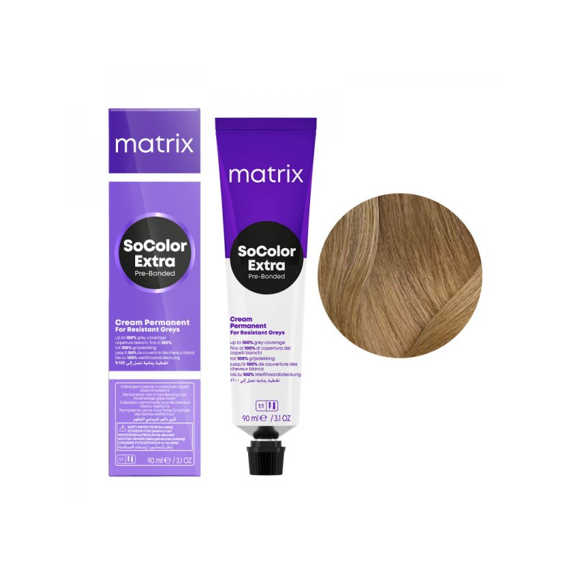 Matrix SoColor 509N Extra Coverage farba do krycia włosów siwych z technologią Pre-Bonded 90ml