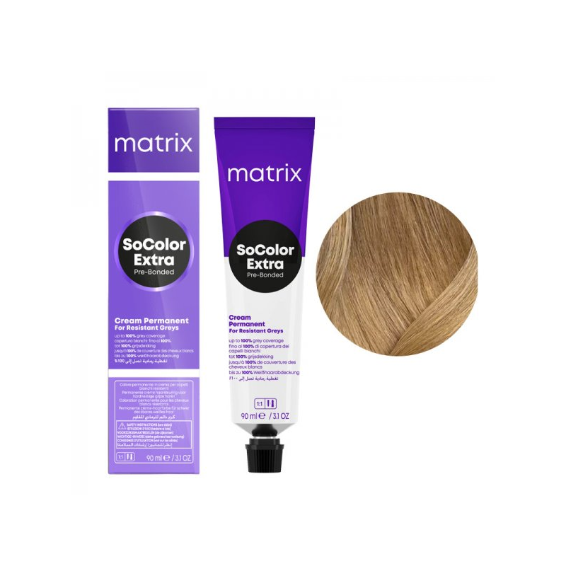 Matrix SoColor 510N Extra Coverage farba do krycia włosów siwych z technologią Pre-Bonded 90ml