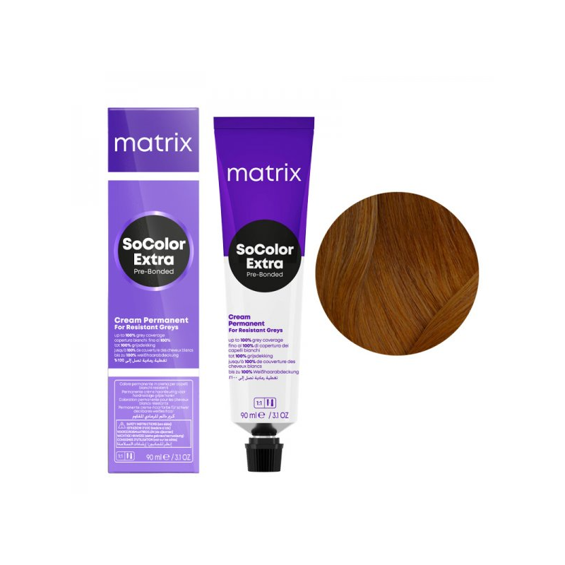 Matrix SoColor 506RB Extra Coverage farba do krycia włosów siwych z technologią Pre-Bonded 90ml