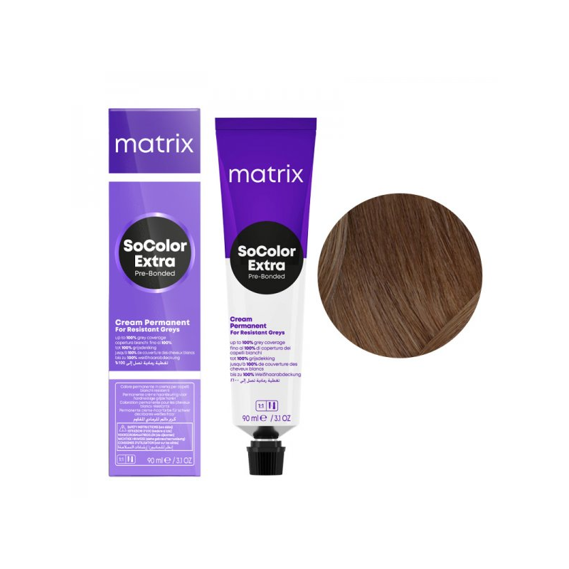 Matrix SoColor 506NW Extra Coverage farba do krycia włosów siwych z technologią Pre-Bonded 90ml