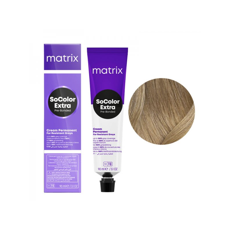 Matrix SoColor 510NA Extra Coverage farba do krycia włosów siwych z technologią Pre-Bonded 90ml