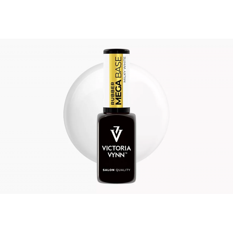 Victoria vynn Mega Baza Milky White hybrydowa do nadbudowy 8 ml