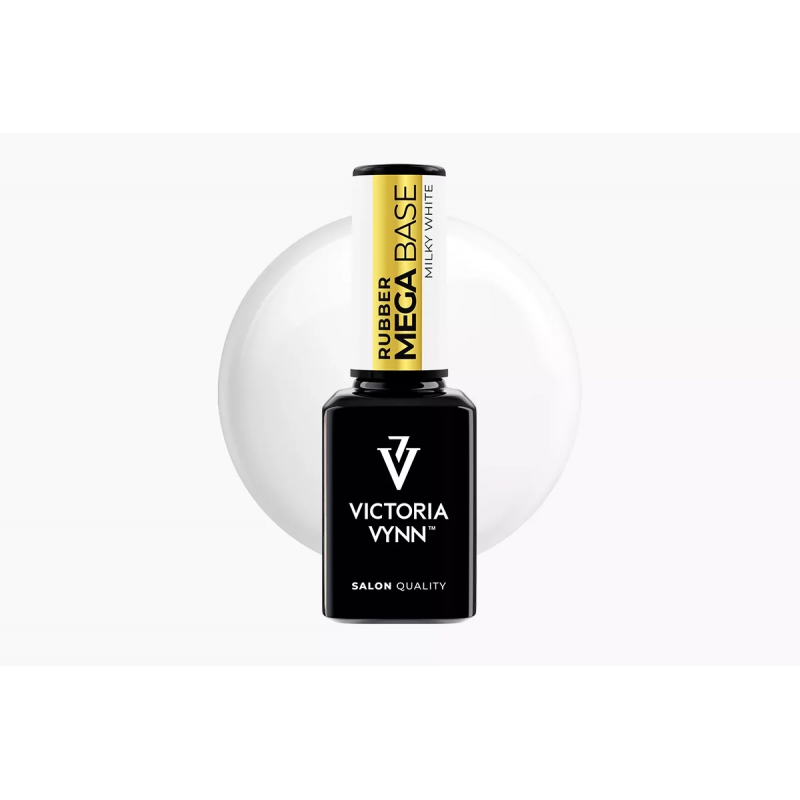 Victoria vynn Mega Baza Milky White hybrydowa do nadbudowy 15 ml