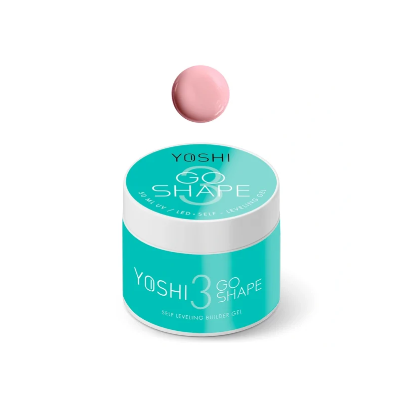 Yoshi Żel Samopoziomujący GO SHAPE UV LED GEL No 3 50 ml
