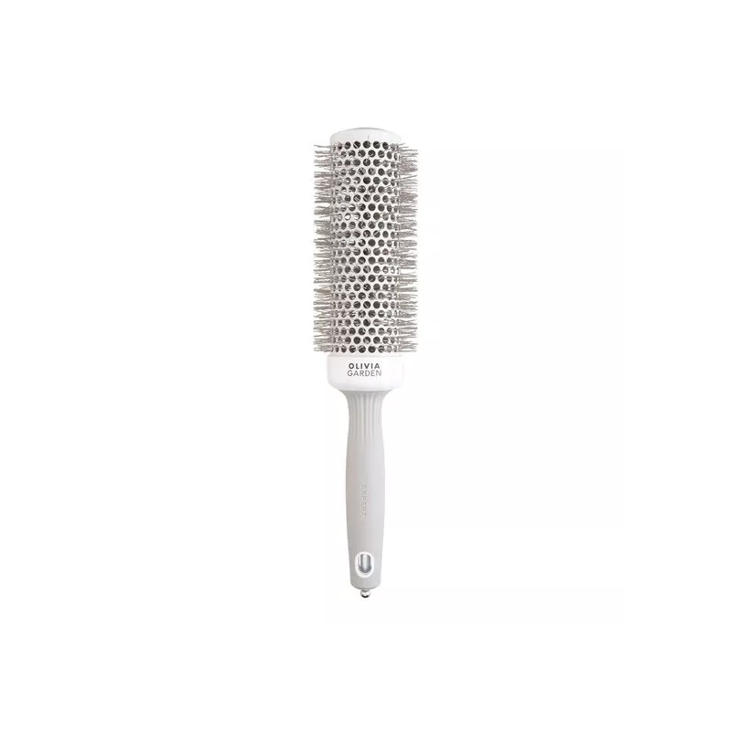 Olivia Garden Blowout Speed Wavy Bristles szczotka do suszenia włosów White&Grey 45mm