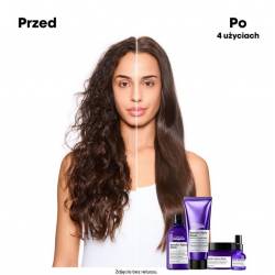 Loreal Keratin Alpha Sleek szampon wygładzający do włosów puszących się 1500ml