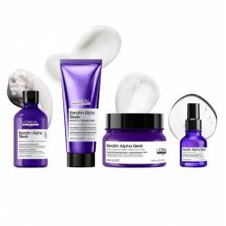 Loreal Keratin Alpha Sleek szampon wygładzający do włosów puszących się 1500ml